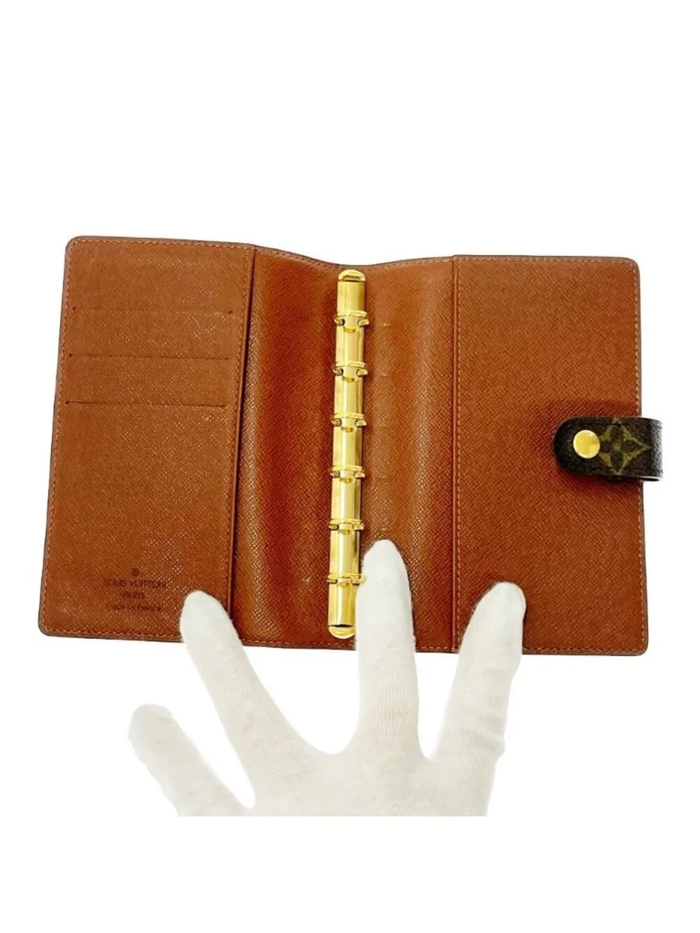 Louis Vuitton Monogram Agenda PM Notebook Cover Brown